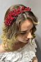 Leaf Model Beaded Hair And Turban Accessory