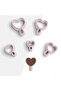 Heart Ice Cream Shaped Polymer Clay Mold, Ceramic Molds, Jewelry Mold, Ornament Mold, 1252