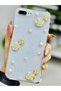 Flexible Silicone Case with Pearl Rose Toy Design Compatible with iPhone 7 Plus and 8 Plus