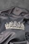 Aren Bridal Henna Crown with Crystal Beads