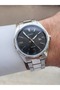 Silver Black Color Men's Wrist Watch - 3