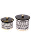 Set of 2 with 17.5 Cm X 13 Cm, 14 Cm X 10 Cm Knob Handle Erb53t9 - 2