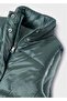 Winter Girl Furry Double Sided Vest Green - 4