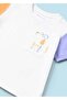Baby Boy Dog Patterned Swimsuit Set with Shorts - 4
