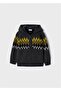 Boy's Knitted Hooded Cardigan 4395