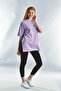 20021916 Single Jersey I Am Art Stone Printed Short Sleeve T-Shirt Lila - 2