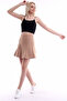 211114024 Two-Piece Elastic Short Skirt Beige - 2