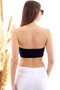 21380516 Single Jersey Covered Bustier Black - 4
