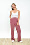 9292933 Double Pocket Wide Leg Pants Dried Rose - 4