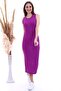 20060653 Camisole Sleeveless Long Dress Purple - 2