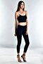 20071973 Camisole String Strap Bustier Black
