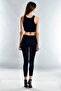 20071976 Ribbed Knit Thick Strap Undershirt Black - 3