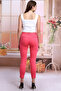 21400267 Dokuma Noir Skinny Leg Trousers Pink - 6