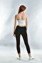 20072005 Camisole with Straps and Drawstring Bustier Ecru - 3