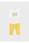 Baby Girl Floral Printed Tights 2-Piece Set
