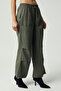 Liliane Women's Light Khaki Trousers - 2