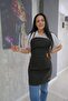 Trendleather Detailed Sling Apron Leather Detailed Sling Apron Suitable for All Work Places - 6