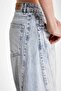 Women's Denim Color 4S565 Palazzo Fit 100% Cotton Denim - 6