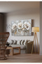 Elegant Triple Endless Purity Decorative Canvas PAINTING