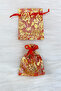 Red Rose Henna Cookie Engagement Gift Bag 100 Pieces Size 7X9Cm, Wedding Wedding Bride Mevlüt Circumcision - 4