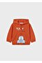 Hooded Baby Boy Knitted Cardigan