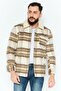 Men Textured Soft Shell Jacket, Multicolor