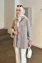 Double Pocket Full Button Front Shirt Gray