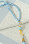 Taffeta Prayer Rug with Slub Pouch and Pearl Vav Prayer Beads Set, Portable Prayer Set, Gift Set - 5