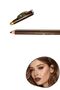 1Pc Brown Waterproof Lip Liner Eyeliner Pencil under Eye Brow Coloring Makeup Pen Set Accessory - 2