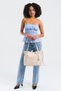 Beige Women's Shoulder Bag Us25122 - 4