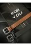 2-Piece Deal Product Cornered Classic Basic Women's Pants Belt, Coat Belt, Dress Belt - 4