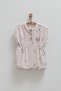 Baby Girl Romper Strawberry Patterned Cotton Terry Fabric Summer Romper - 2