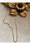 Crushed Steel Chain Combination Necklace (Long) - 4