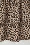 Brown Girls Leopard Print Elastic Waist Guiped Mini Knitted Skirt Tkdss25Et00003 - 3