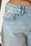 Mavi Yüksek Bel Ekstra Wide Leg Palazzo %100 Pamuk Non-Stretch Jeans TWOSS25JE00179 - 9