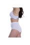 Lycra Box of 5 Premium High Waist Panties Suitable for Daily Use Berry G-007 F - 3