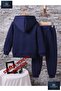 Hooded Children's "Sade Mdel" Unprinted Tracksuit Set - 2