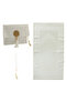 Taffeta Prayer Rug with Slub Pouch and Pearl Vav Prayer Beads Set, Portable Prayer Set - 3