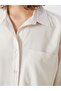 Lcw Vision Linen Blend Oversize Women's Shirt - 3