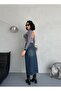 Maxi Boy Slip Tinted Jeans Skirt - 7