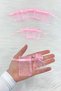 Baby Pink Organza Transparent Tulle Pouch 100 Pieces Measure 5X7Cm, Henna Cookie Nuts Gold Jewelry Promise Gift - 6