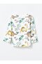 Lcw Baby Crew Neck Dinosaur Printed Baby Boy Pajamas Suit - 6