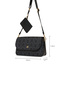 Black Women's Messenger Bag Us25162 - 6