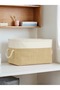 Large Size Jute under Cabinet Laundry Kids Room Toy Organizer Folding Storage Basket Organizer - 2