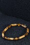 Certified Natural Stone Bracelet - Tiger Eye, Jasper, Hematite - Elegance and Elegance - 3