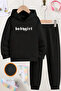 Babygirl Printed Children's Comfortable Tracksuit Set - 2