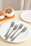 ARTISTIC Stainless Steel SET OF 4 TABLE FORKS