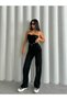 Milano Trend Clara Pamela Black 90's High Waist Wide Leg Lycra Loose Wide Leg Jeans 2026 - 4