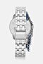 Women Blue Dial Quarts Watch 32mm, Silver - 3