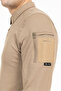 Polo Neck Long Sleeve Tactical T-Shirt - 4